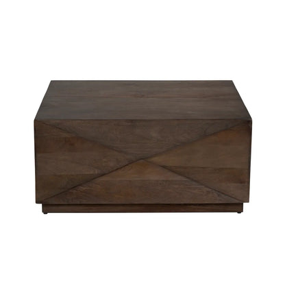 Granville Faceted Block Cocktail or Coffee Table