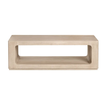 Ashford Open Block Rectangular Cocktail or Coffee Table