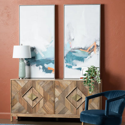 Brookline Sideboard, Buffet, or Credenza | 72 x 16 x 34 (in)
