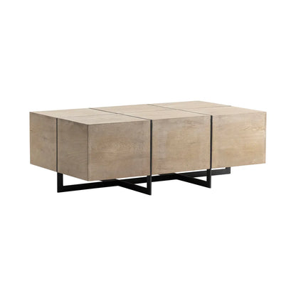 Norwood Block Base Cocktail or Coffee Table