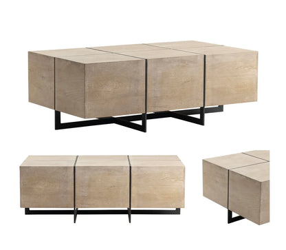 Norwood Block Base Cocktail or Coffee Table
