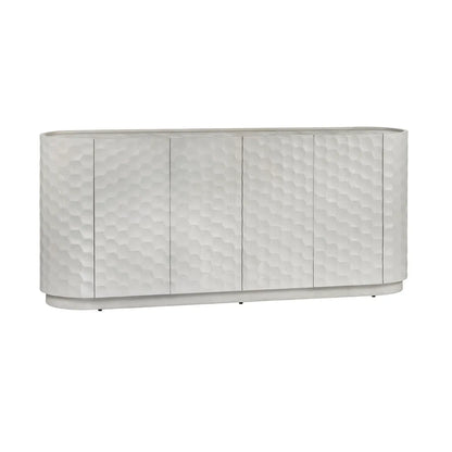 Kendallbrook Four-Door Sideboard (White) - White - Coastal