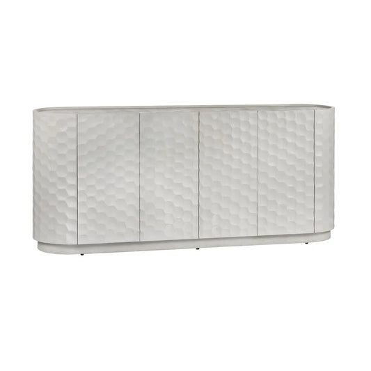 Kendallbrook Four-Door Sideboard (White) - White - Coastal