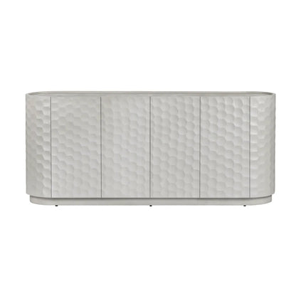 Kendallbrook Four-Door Sideboard (White) - White - Coastal