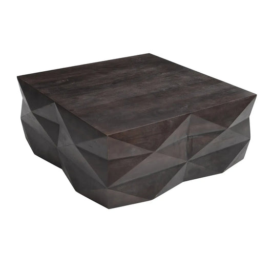 Briarcliff Faceted Block Cocktail or Coffee Table