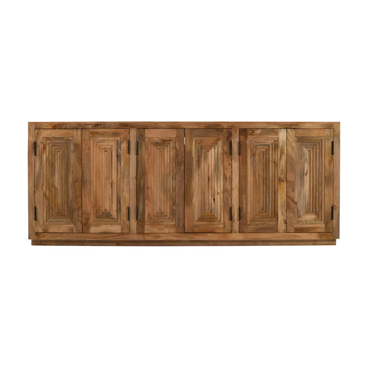 Norwick Six-Door Sideboard - Natural - Transitional