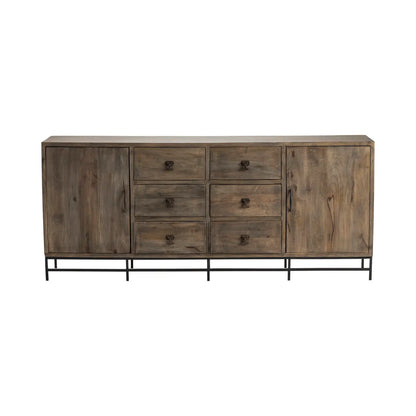 Silverton Sideboard, Buffet, or Credenza | 80 x 16 x 34 (in)