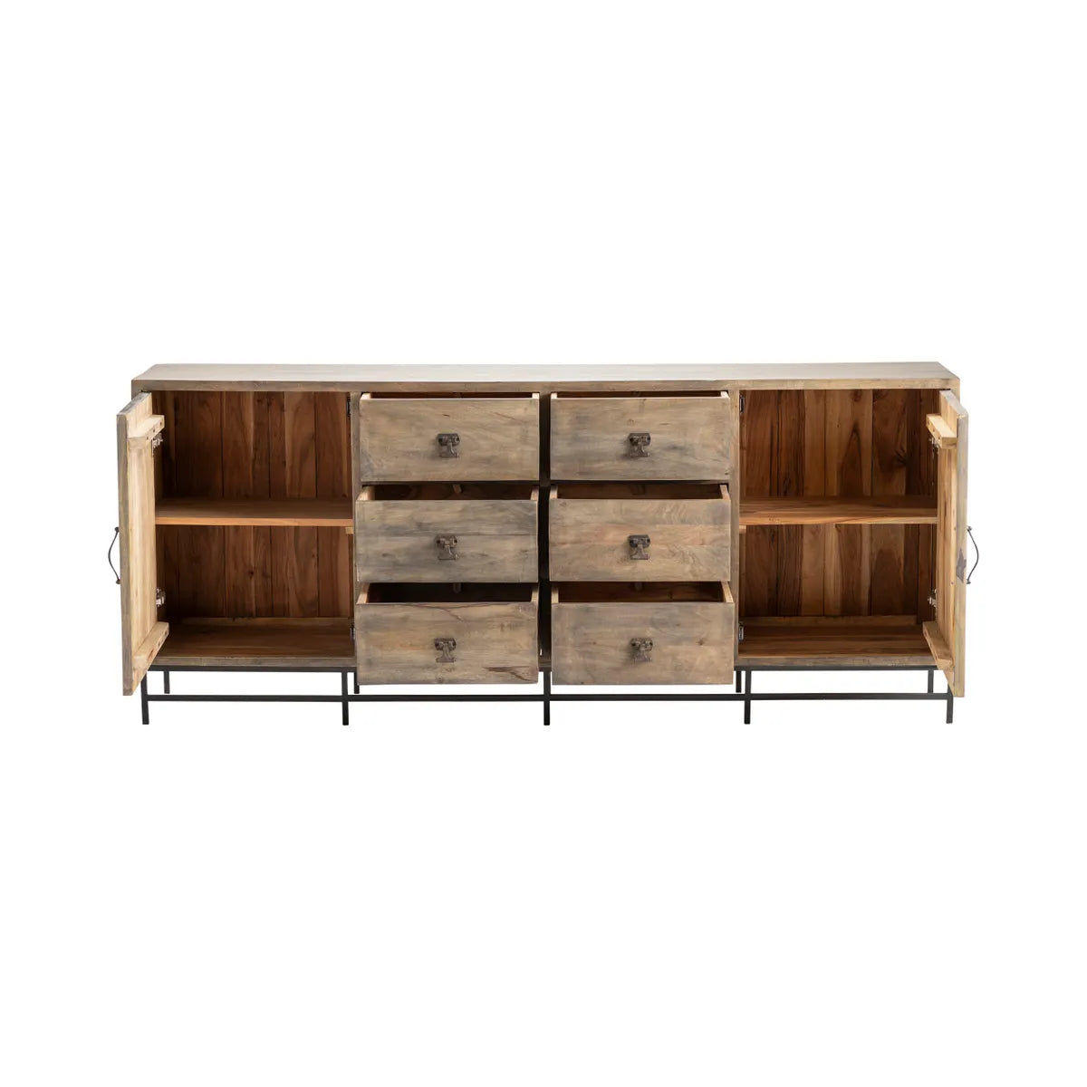 Silverton Sideboard, Buffet, or Credenza | 80 x 16 x 34 (in)