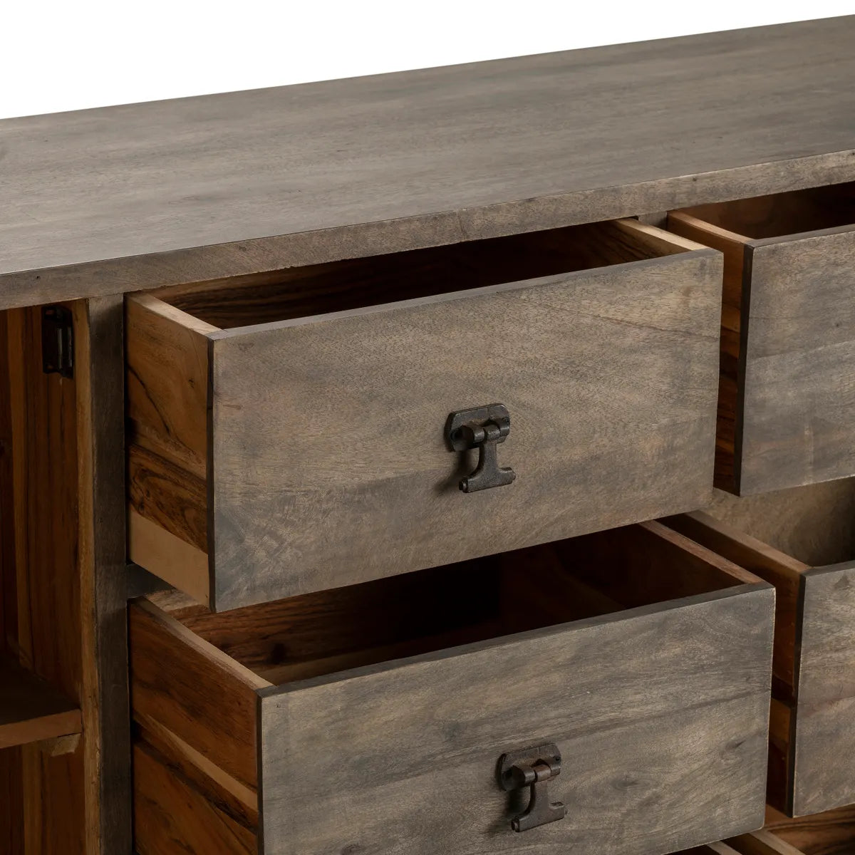 Silverton Sideboard, Buffet, or Credenza | 80 x 16 x 34 (in)