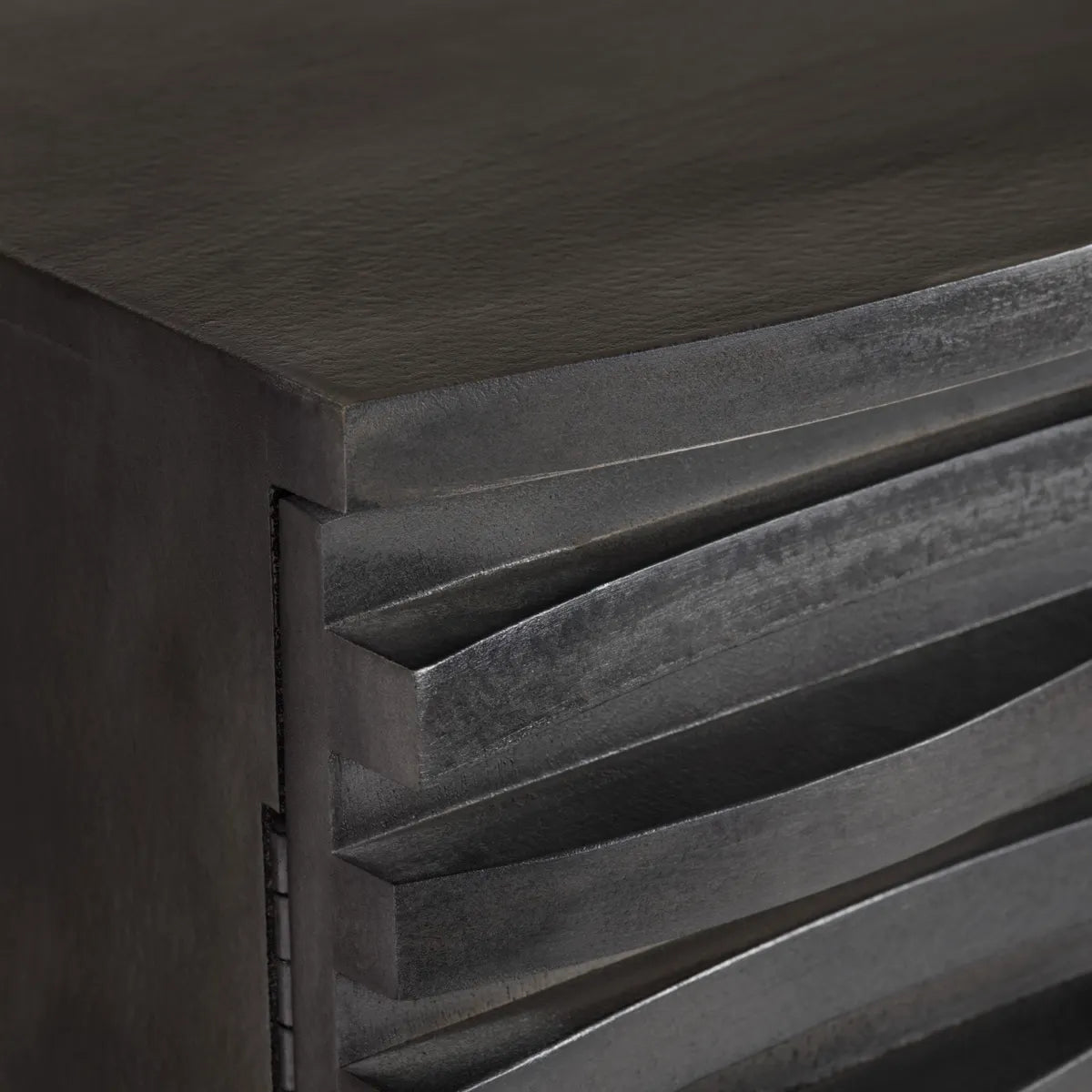 Oakvale Wave Sideboard - Grey - Contemporary, Transitional