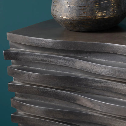 Oakvale Wave Sideboard - Grey - Contemporary, Transitional