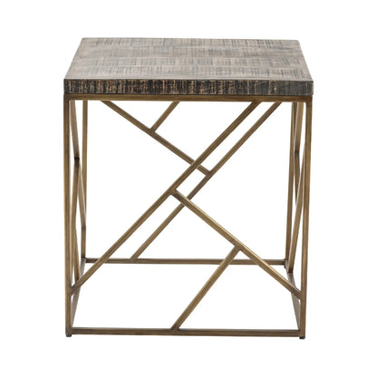 Harrington End Table (Set of 2) - Square - Metal Frame