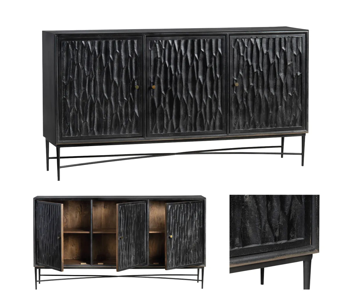 Richmond Sideboard, Buffet, or Credenza | 69 x 16 x 37 (in)