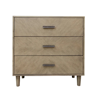 Boothbay Painted Brown Nightstands (2-Pack), Ash Veneer, Wood, Transitional, tapered legs, solid wood craftsmanship