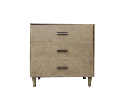Boothbay Painted Brown Nightstands (2-Pack), Ash Veneer, Wood, Transitional, tapered legs, solid wood craftsmanship