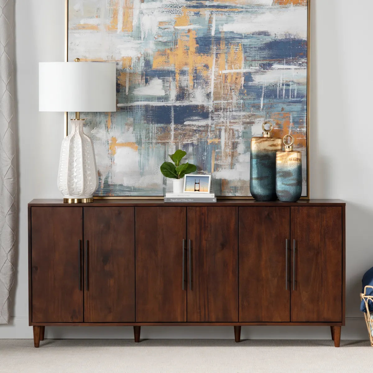 Northwick Sideboard, Buffet, or Credenza | 74 x 16 x 34 (in)