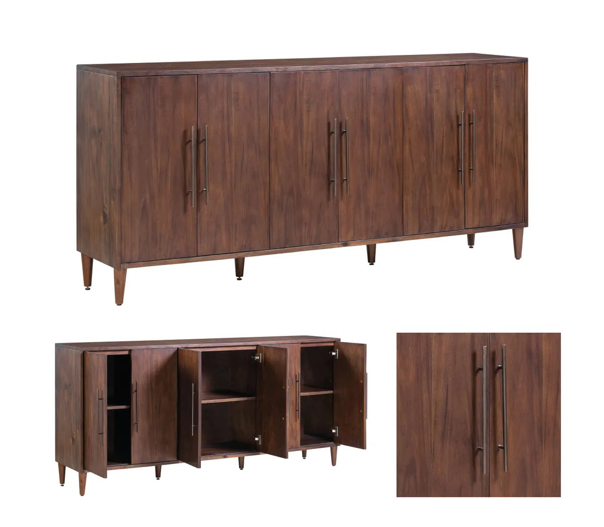 Northwick Sideboard, Buffet, or Credenza | 74 x 16 x 34 (in)