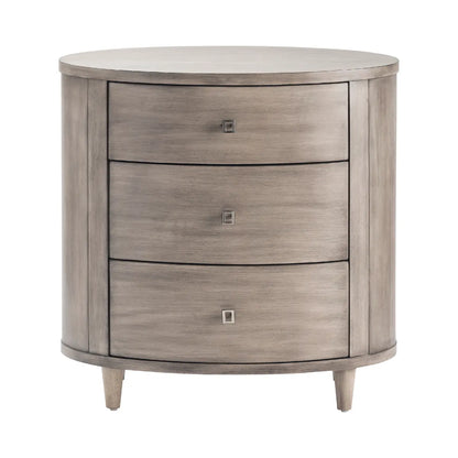 Monhegan Painted Grey Nightstands (2-Pack), Wood, Transitional, tapered legs, solid wood craftsmanship