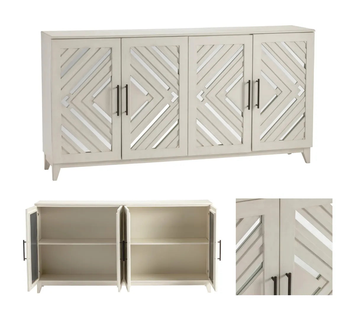 Greenvale Sideboard, Buffet, or Credenza | 72 x 16 x 37 (in)