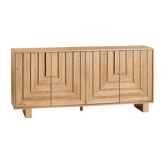 Dylan Four Door Sideboard, Buffet, or Credenza | 74 x 16 x 34 (in)