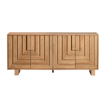 Kingswell Four Door Sideboard, Buffet, or Credenza | 74 x 16 x 34 (in)