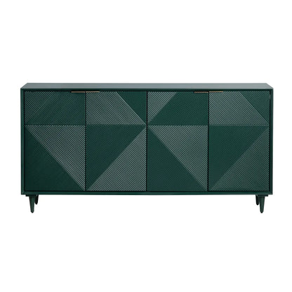 Vanderly Four Door Sideboard - Green - Transitional