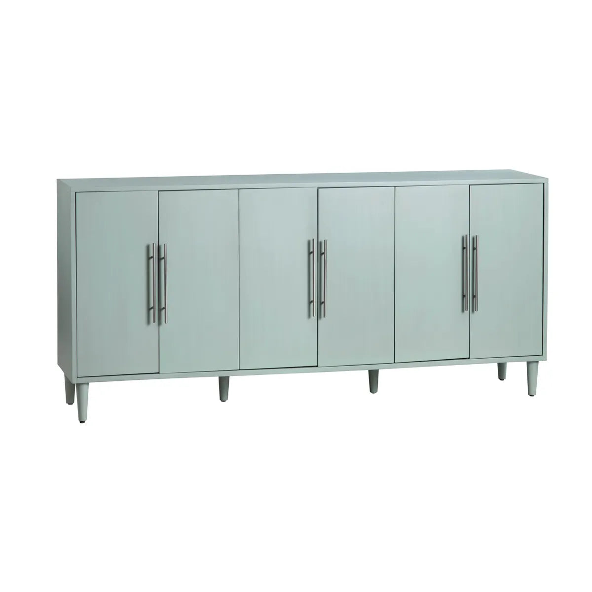 Wickham Six Door Sideboard - Blue - Transitional