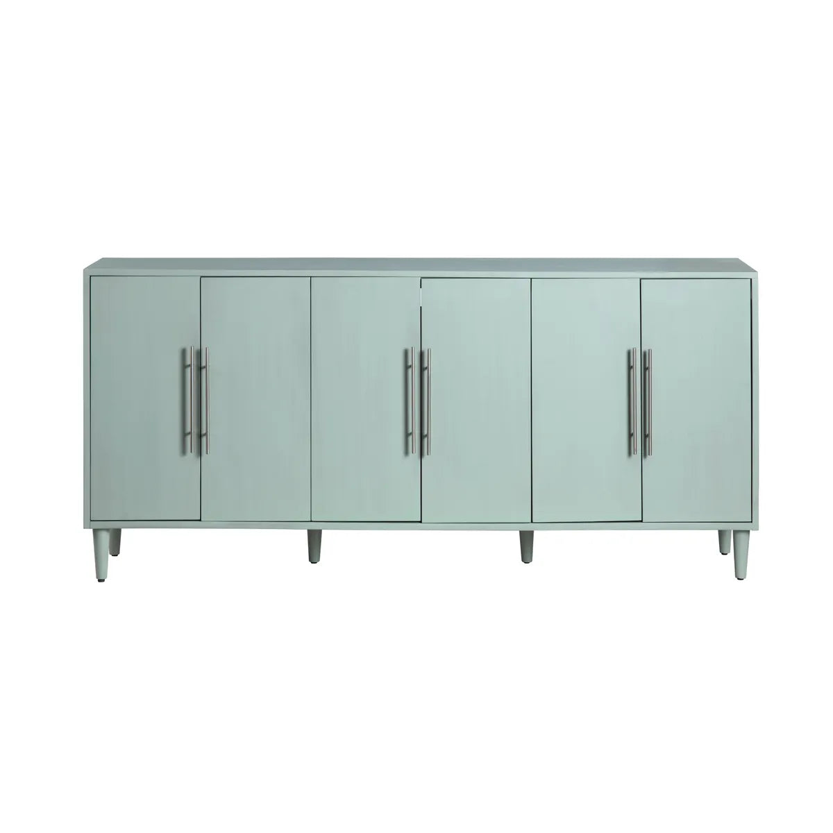 Wickham Six Door Sideboard - Blue - Transitional