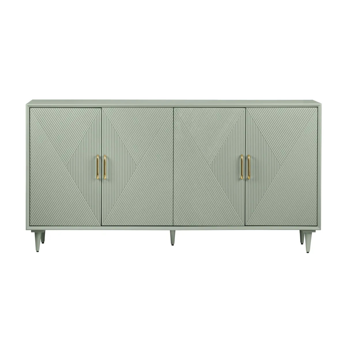 Sherbourne Four-door Sideboard, Buffet, or Credenza (sage Green) | 72 x 16 x 37 (in)
