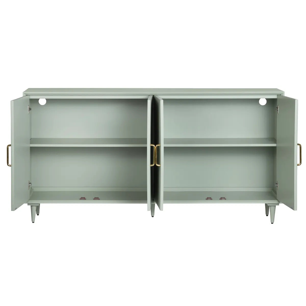 Sherbourne Four-door Sideboard, Buffet, or Credenza (sage Green) | 72 x 16 x 37 (in)