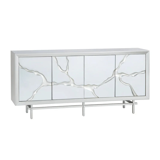 Greystone Four-door Sideboard, Buffet, or Credenza | 72 x 18 x 34 (in)