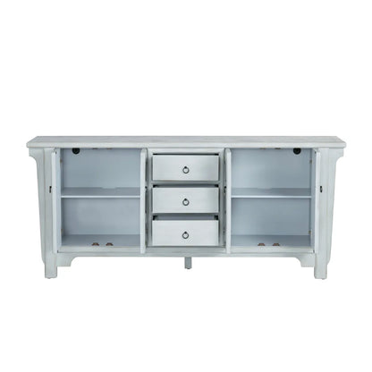 Ashcroft Sideboard - Blue - Coastal