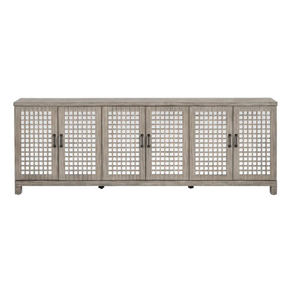Briarhill Six-Door Sideboard - Brown - Rustic