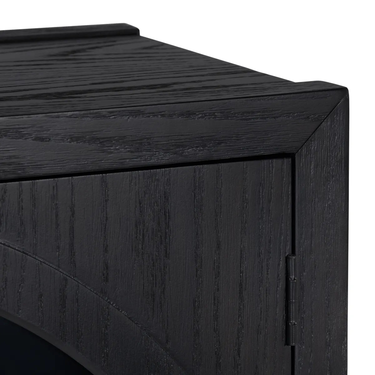 Camberwell Four-Door Sideboard - Black - Contemporary, Transitional