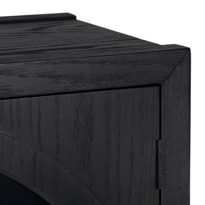 Camberwell Four-Door Sideboard - Black - Contemporary, Transitional