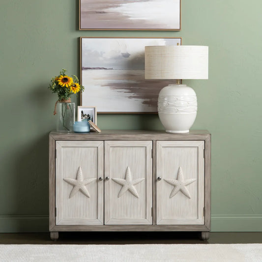 Bayshore Three-door Sideboard, Buffet, or Credenza | 48 x 16 x 32.25 (in)