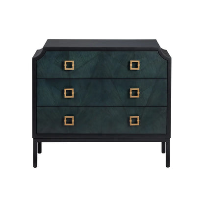 Ridgefield Blue Nightstands (2-Pack) Contemporary, durable construction, ample storage space