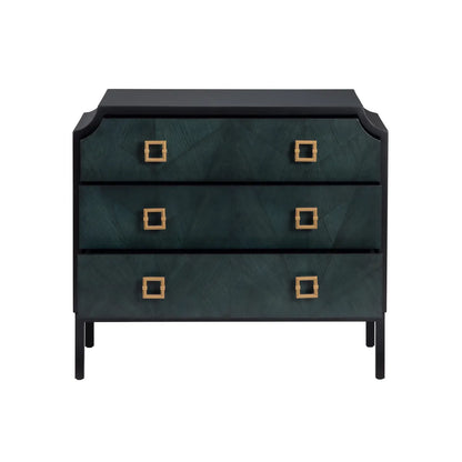 Ridgefield Blue Nightstands (2-Pack) Contemporary, durable construction, ample storage space