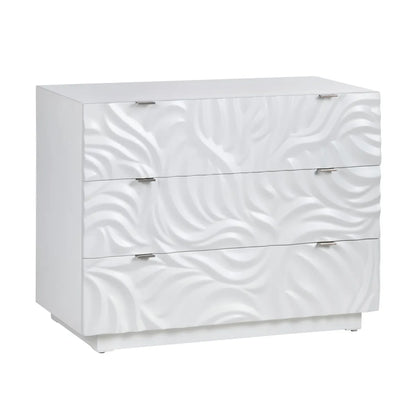 Saranac White Nightstands (2-Pack) Contemporary, durable construction, ample storage space