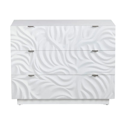 Saranac White Nightstands (2-Pack) Contemporary, durable construction, ample storage space