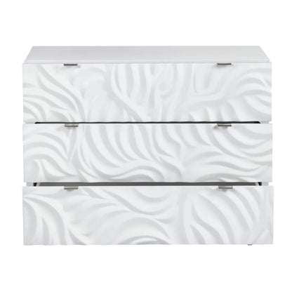 Saranac White Nightstands (2-Pack) Contemporary, durable construction, ample storage space