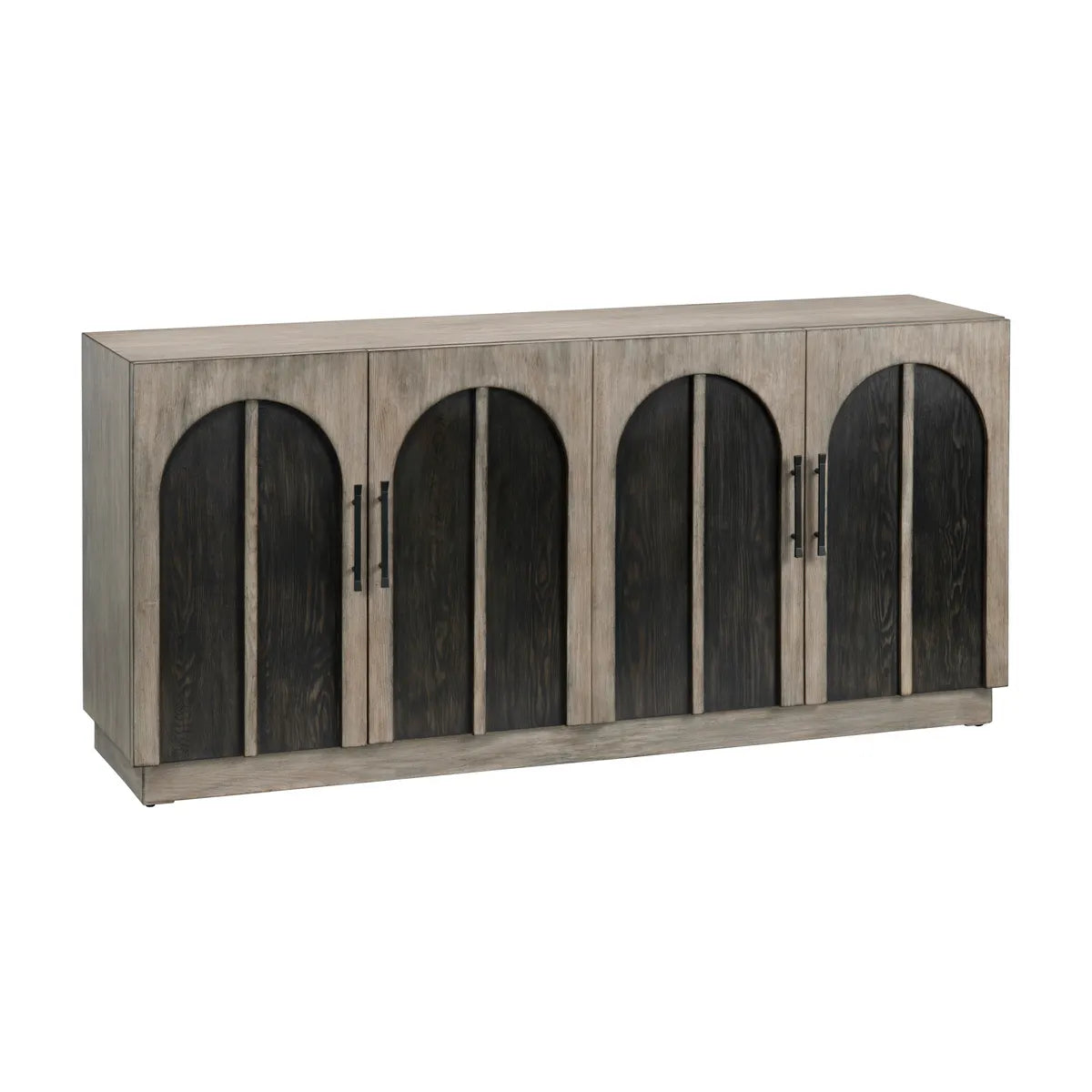 Eastwick Four-Door Sideboard - Black - Contemporary, Transitional