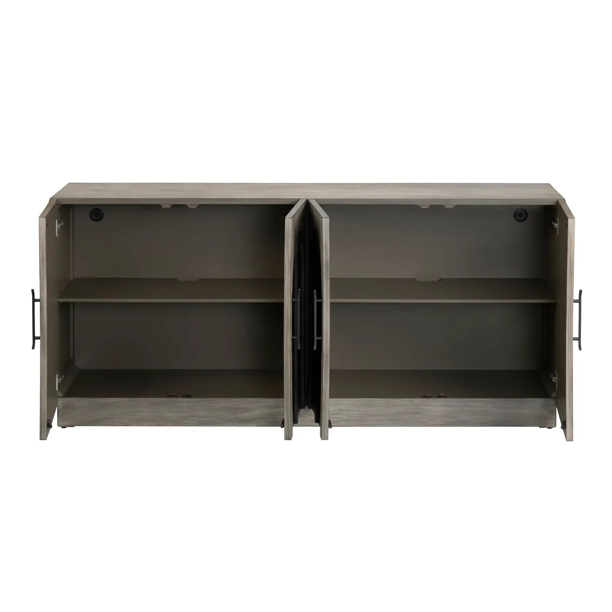 Eastwick Four-Door Sideboard - Black - Contemporary, Transitional