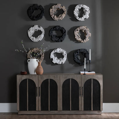 Eastwick Four-Door Sideboard - Black - Contemporary, Transitional