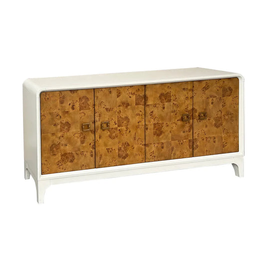 Hollingsworth Four-Door Sideboard - White - Contemporary
