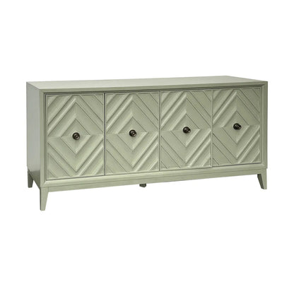 Ironvale Four-Door Sideboard - Green - Transitional