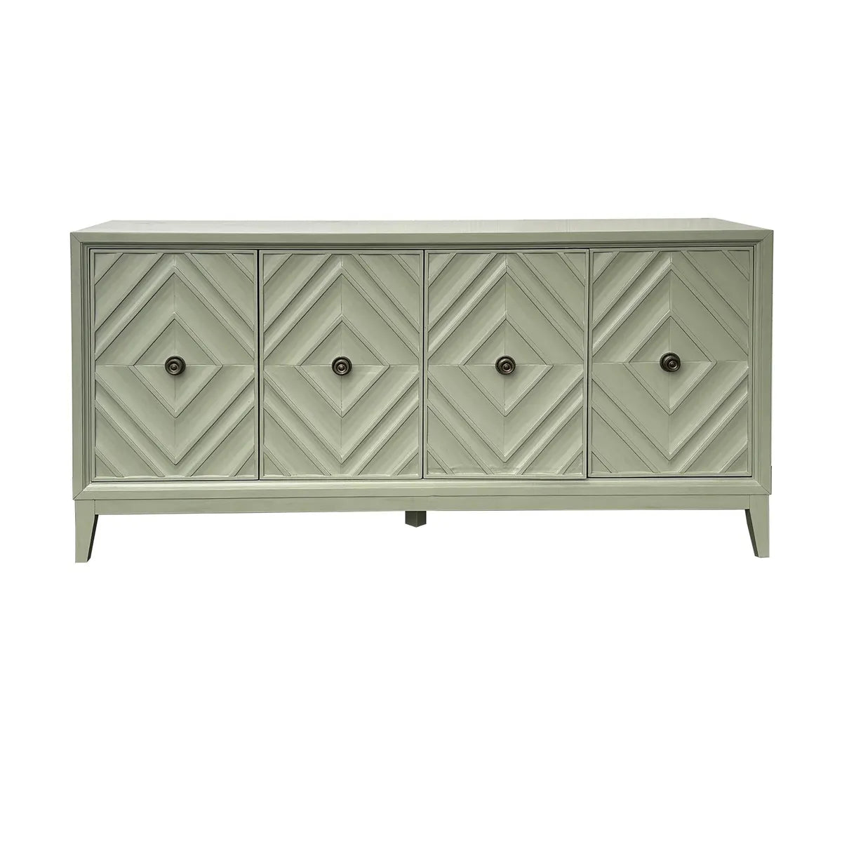 Ironvale Four-Door Sideboard - Green - Transitional
