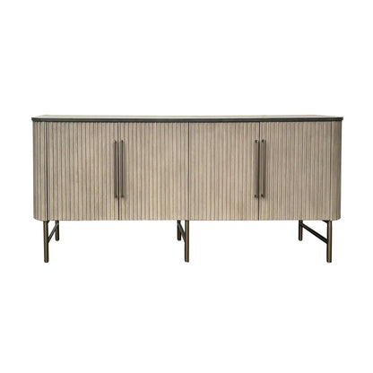 Juniper Ridge Four-Door Sideboard - Grey - Contemporary