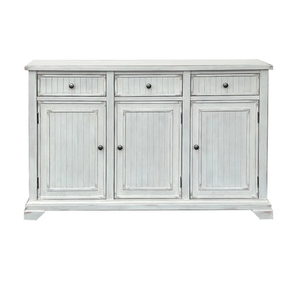 Kingswell Three-Door Sideboard - White - Rustic