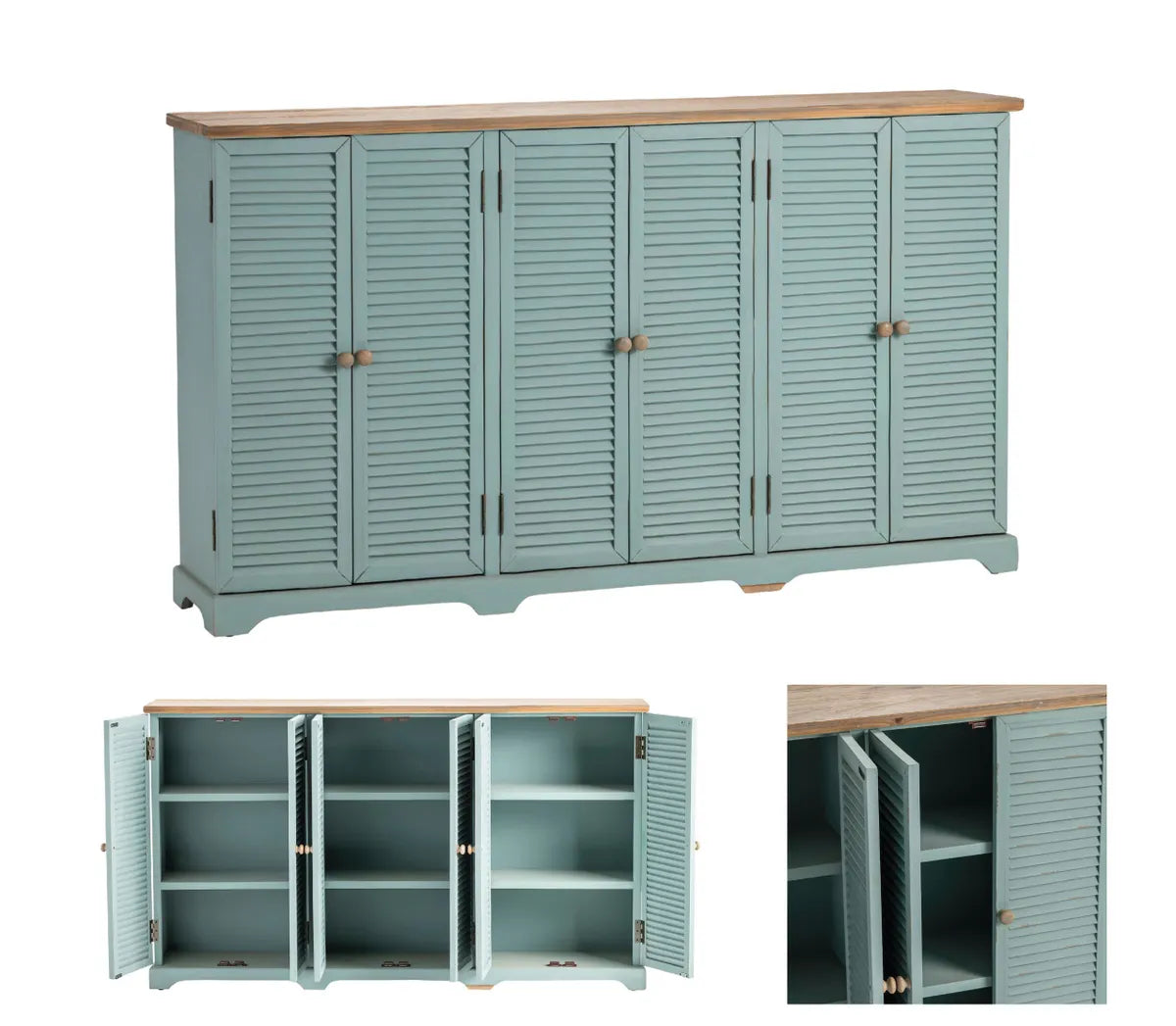 Northbridge Sideboard - Blue - Coastal